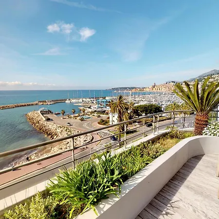 Magnifique 3p Face Avec Terrasse De 46m² Et Parking Prive - Fr-1-196-250 * Menton